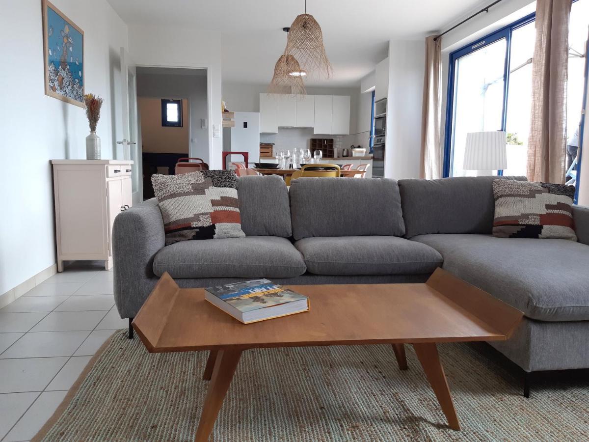 Appart Pour 8 Au Coeur De Noirmoutier - Terrasse Екстериор снимка