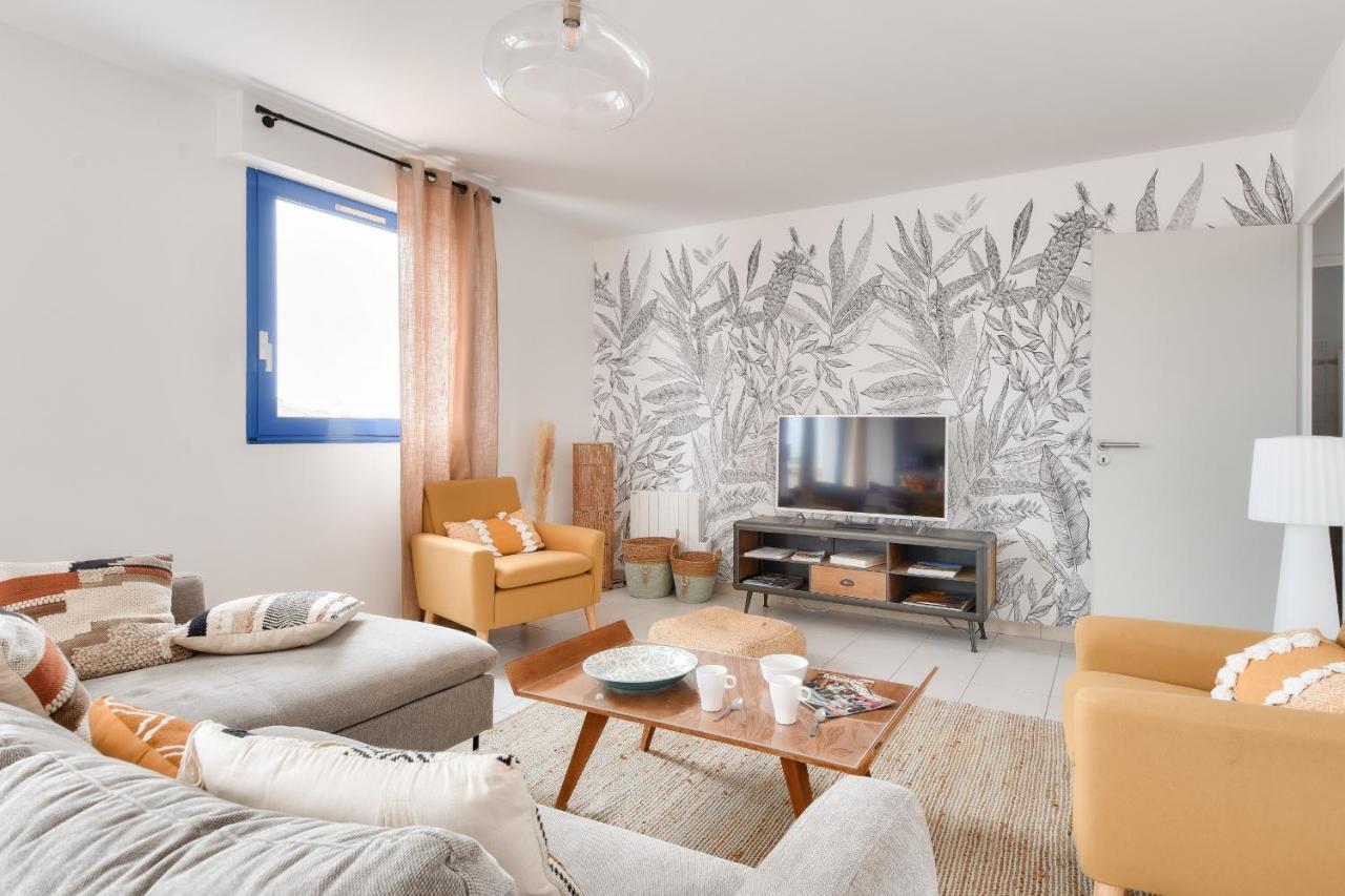 Appart Pour 8 Au Coeur De Noirmoutier - Terrasse Екстериор снимка